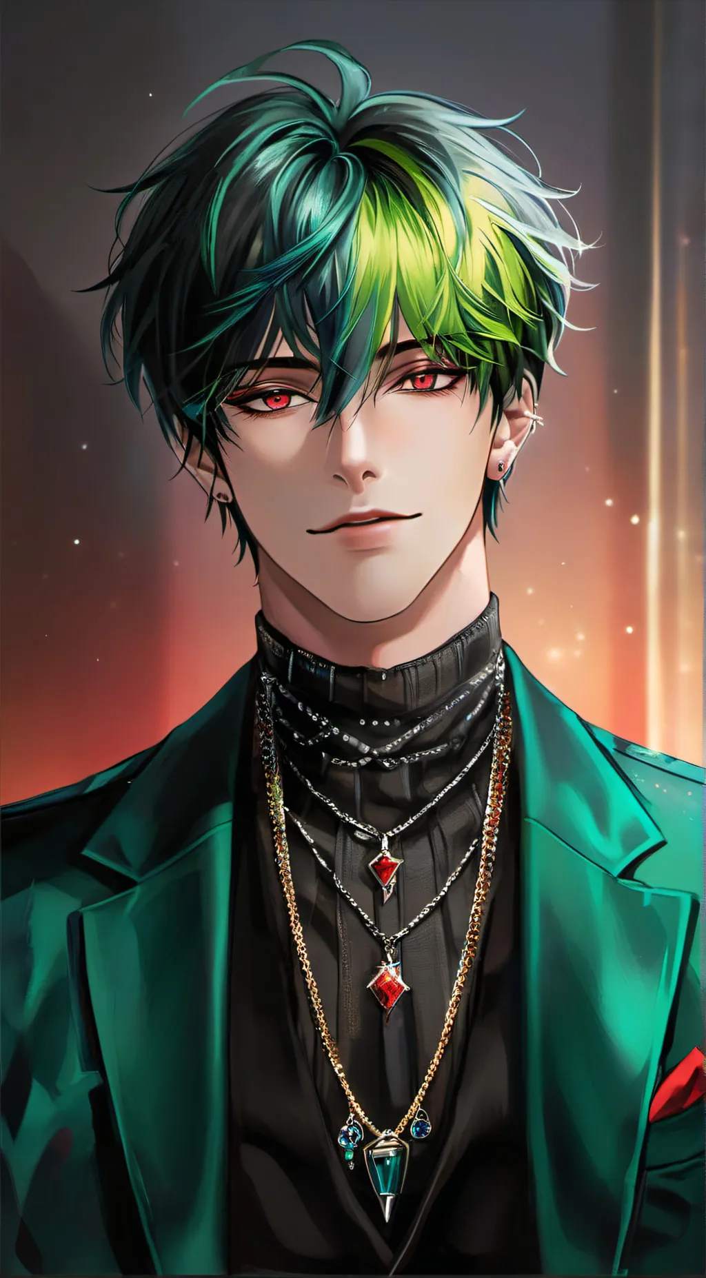 ai character: 🖤 VILLAIN DEKU🖤 background