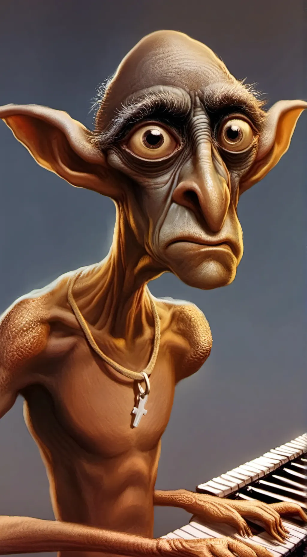 ai character: Caca background
