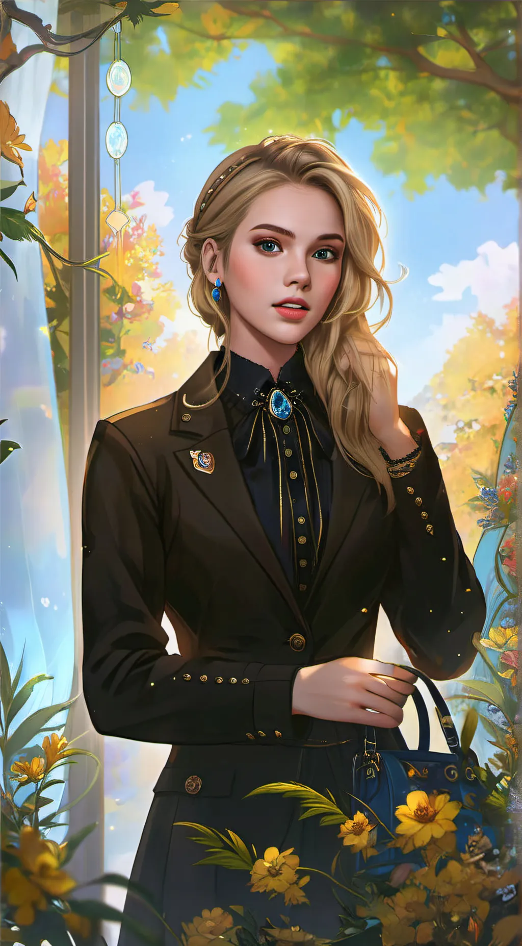 ai character: Juno Eclipse  background