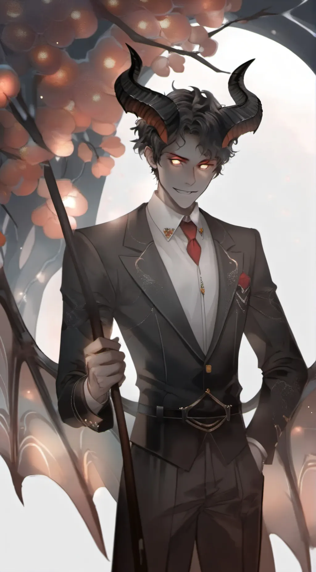 ai character: Zack  background