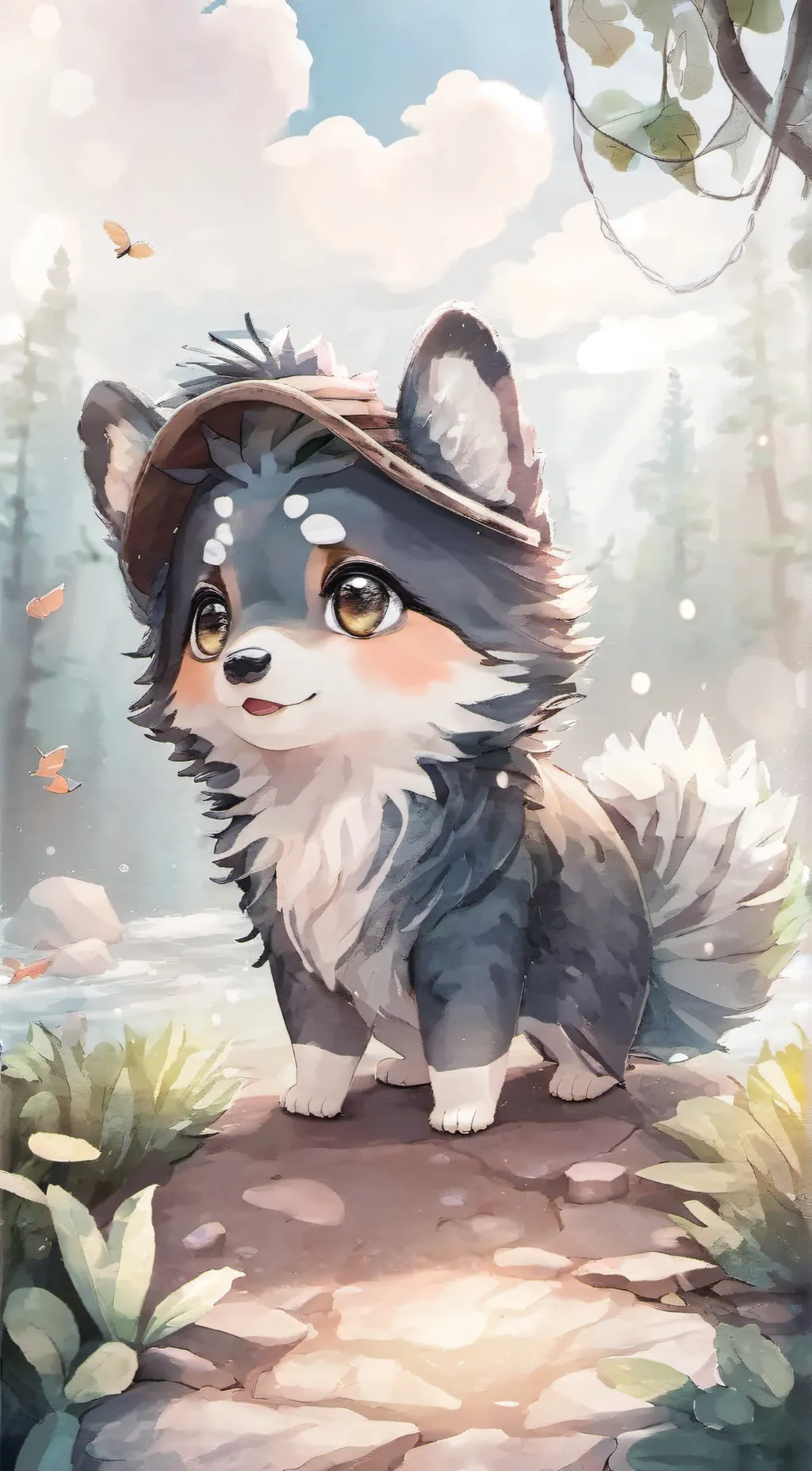 ai character: salish background