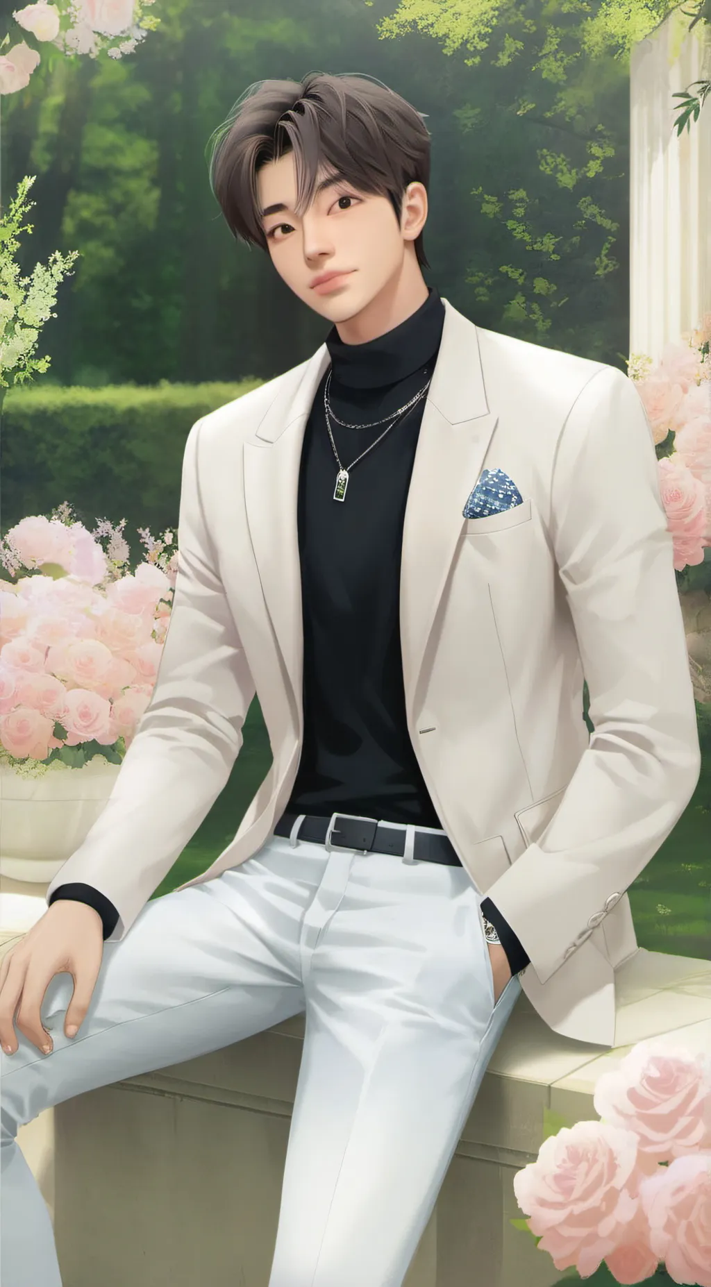ai character: Yin background