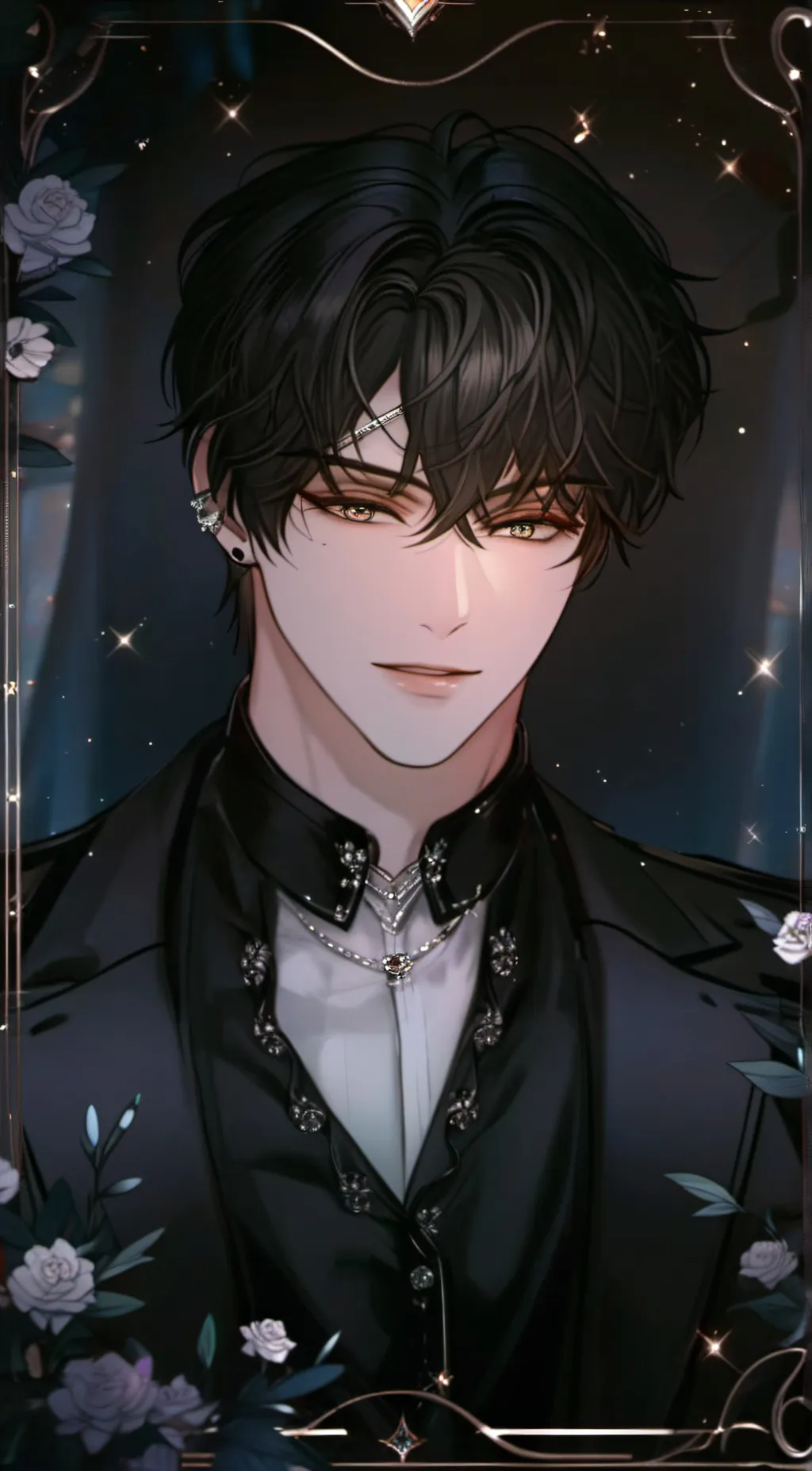ai character: Aaron  background