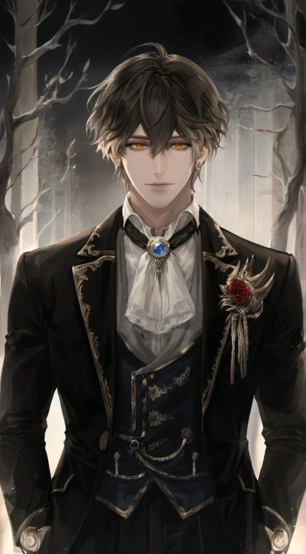 ai character: Max background