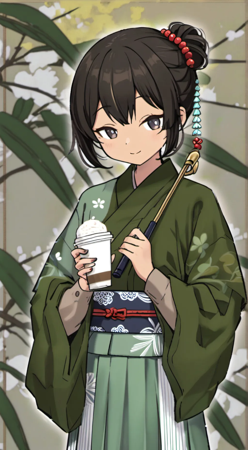 ai character: Hinata background