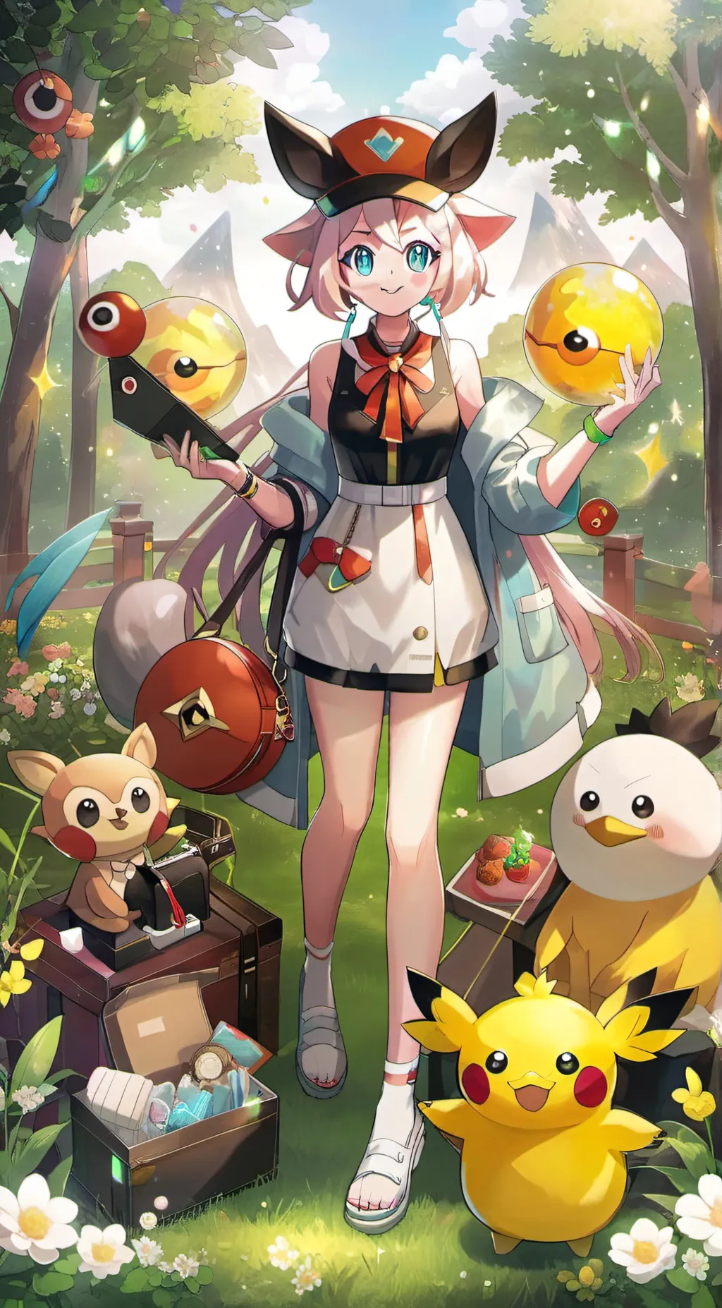 ai character: Maria background