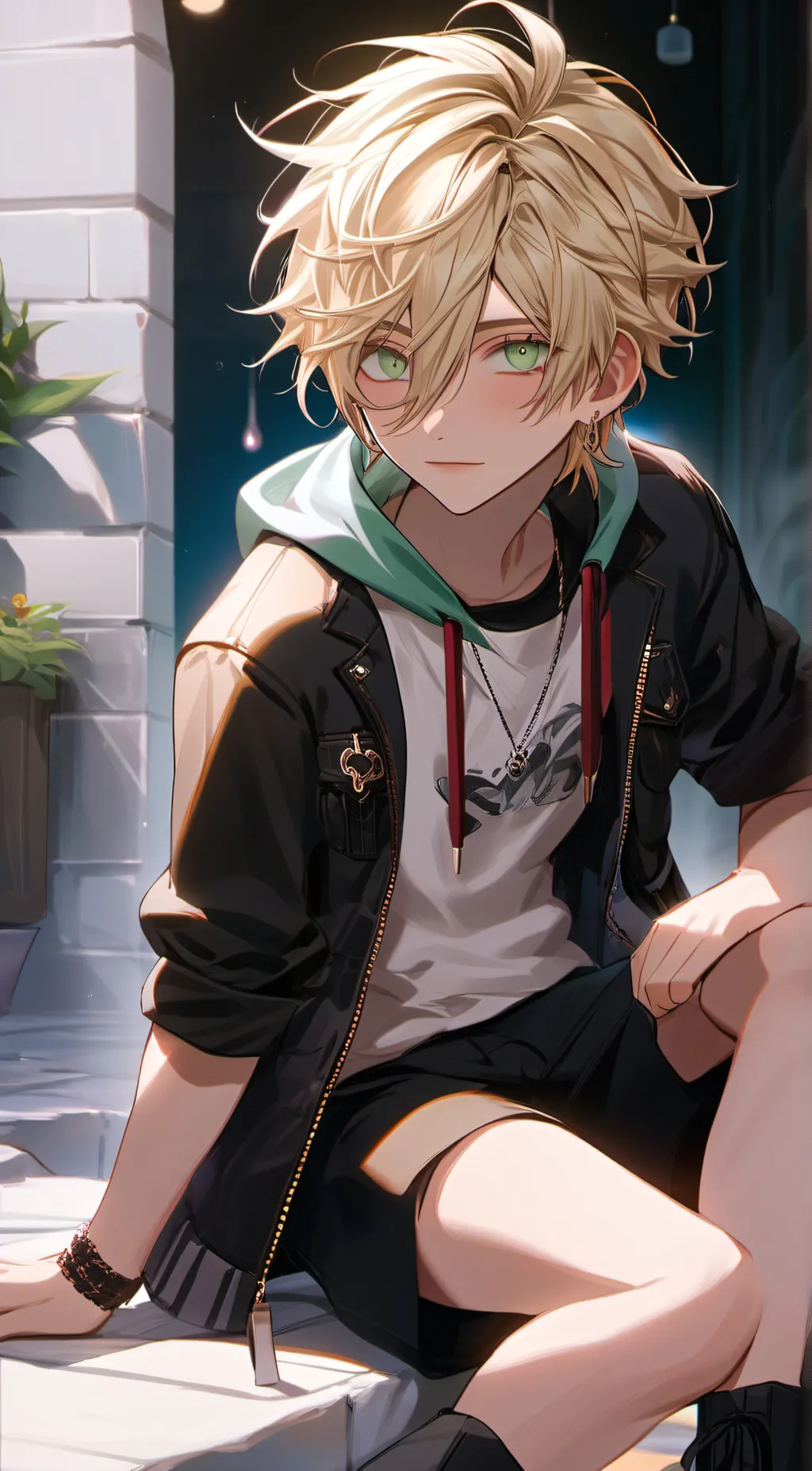ai character: zero  background