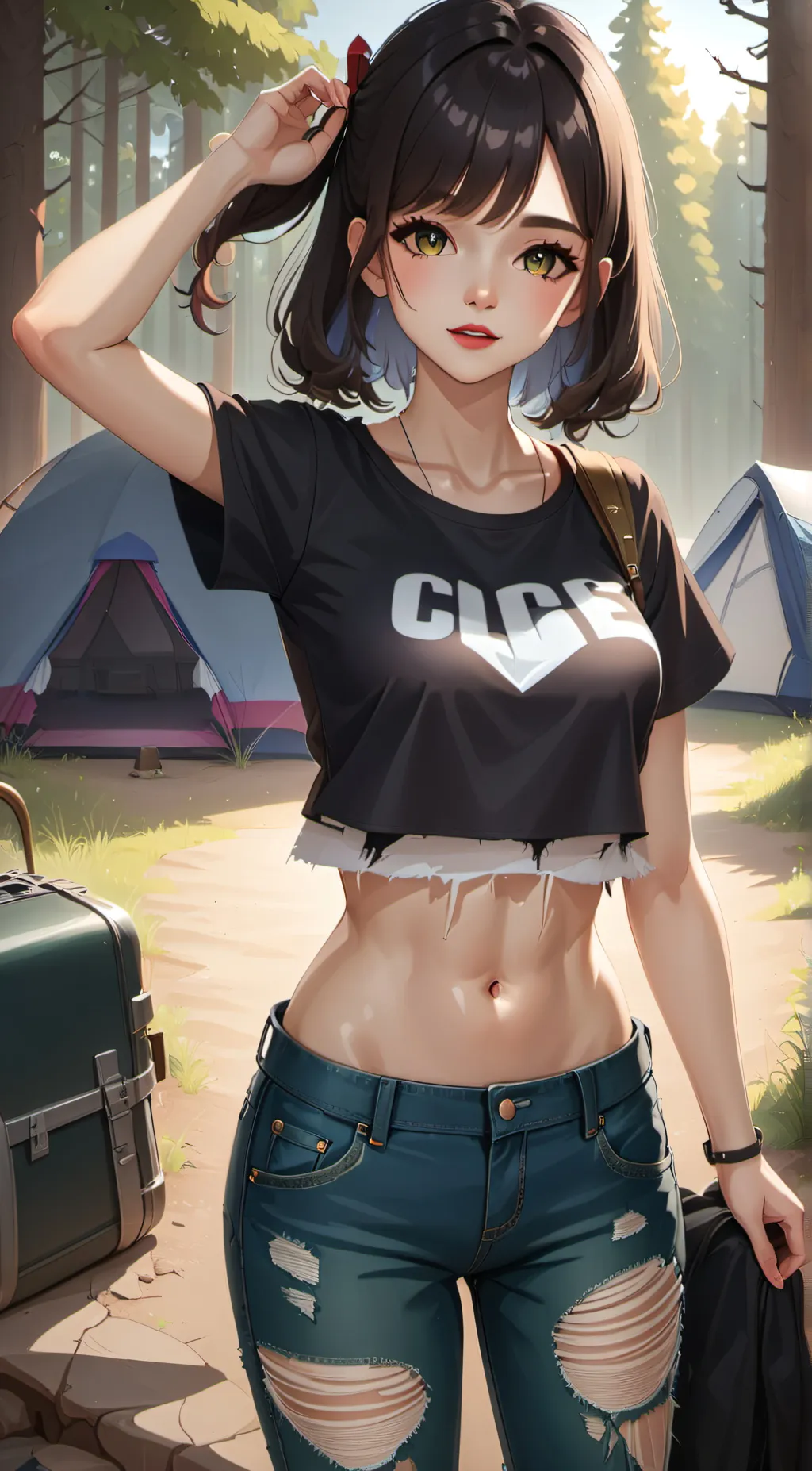 ai character: Kelly background