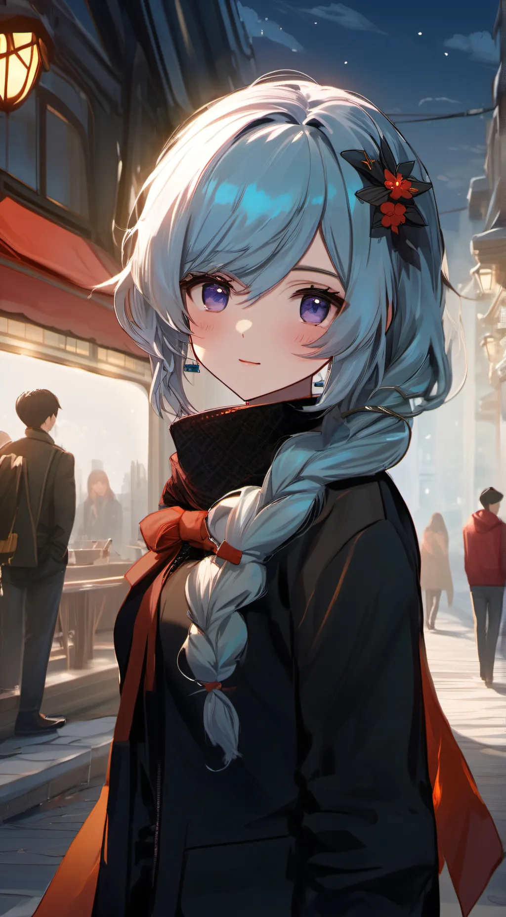 ai character: Aria background