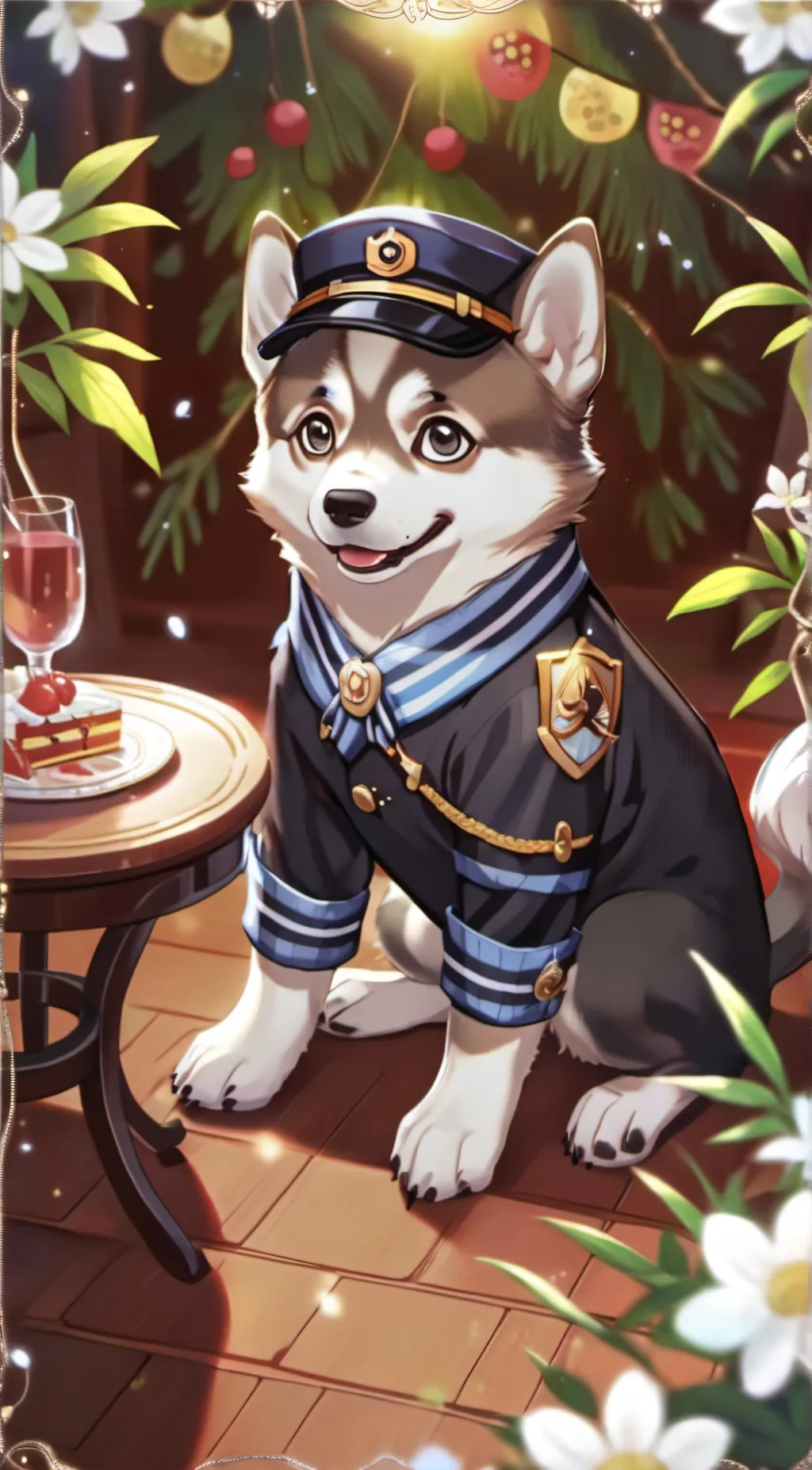 ai character: Chase  background