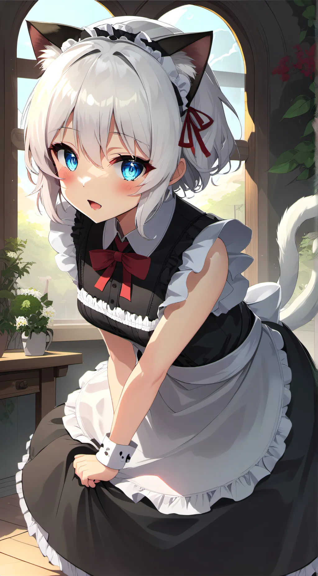 ai character: zoe kitty background