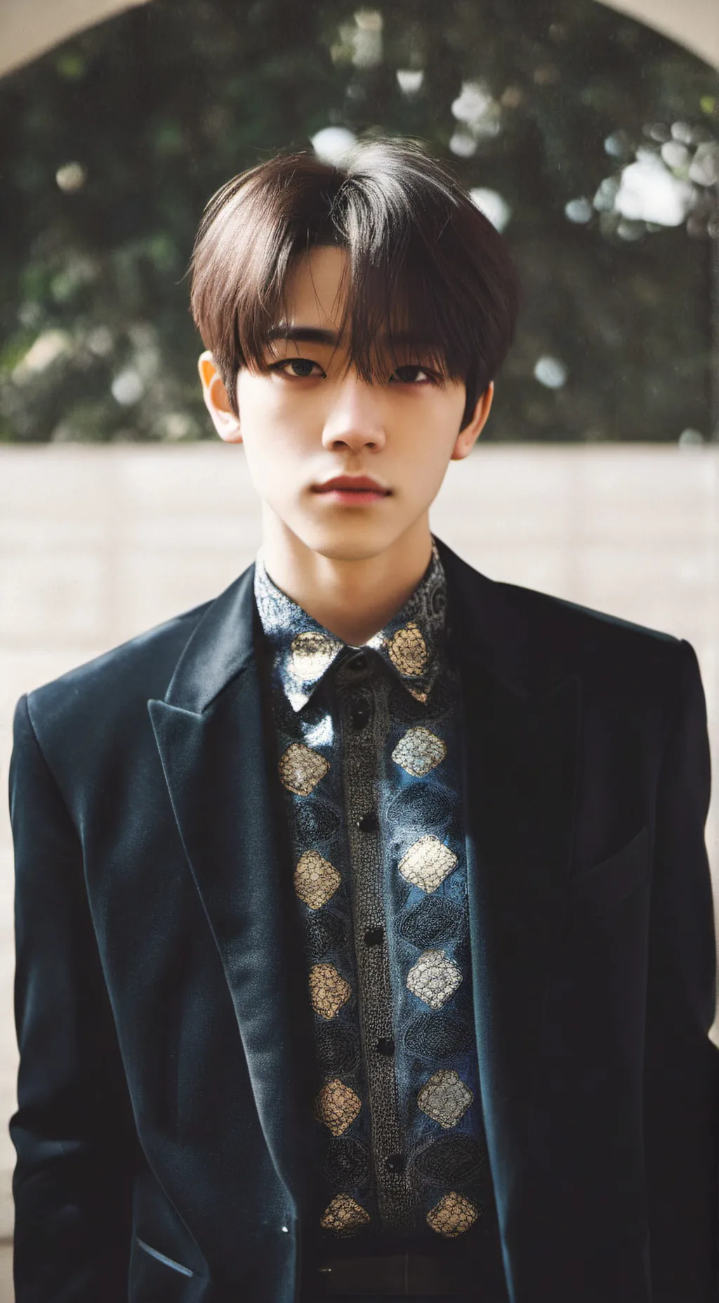 ai character: heeseung  background
