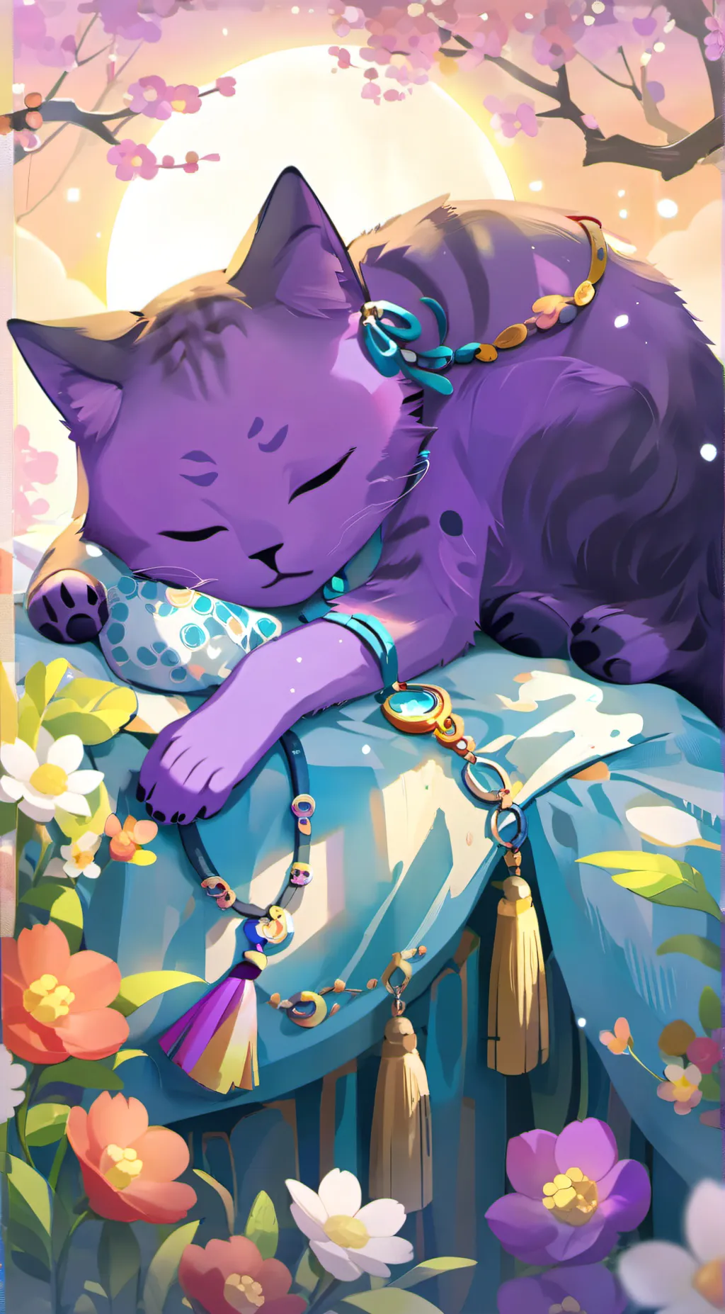 ai character: Catnap background