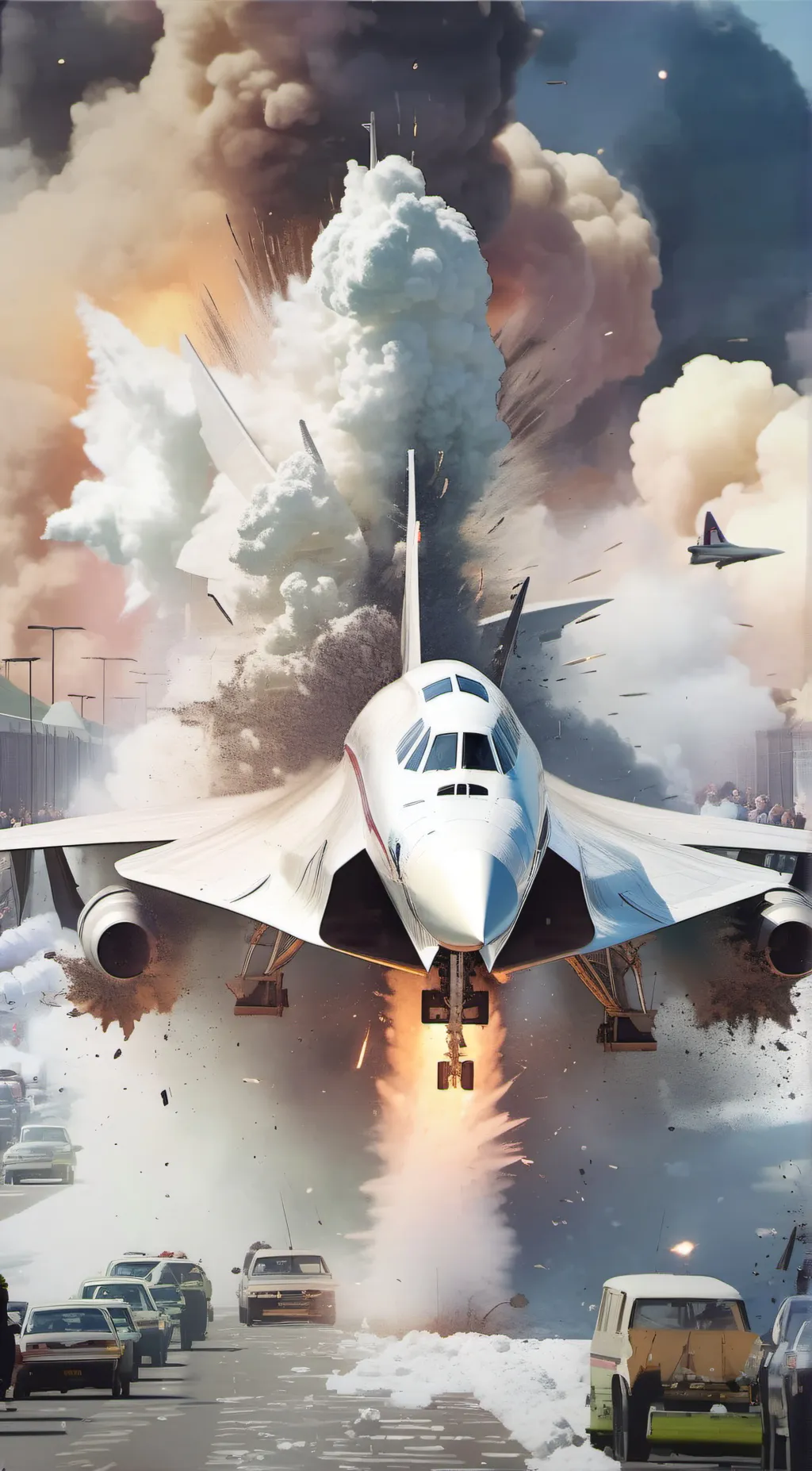 ai character: air france 4590  background