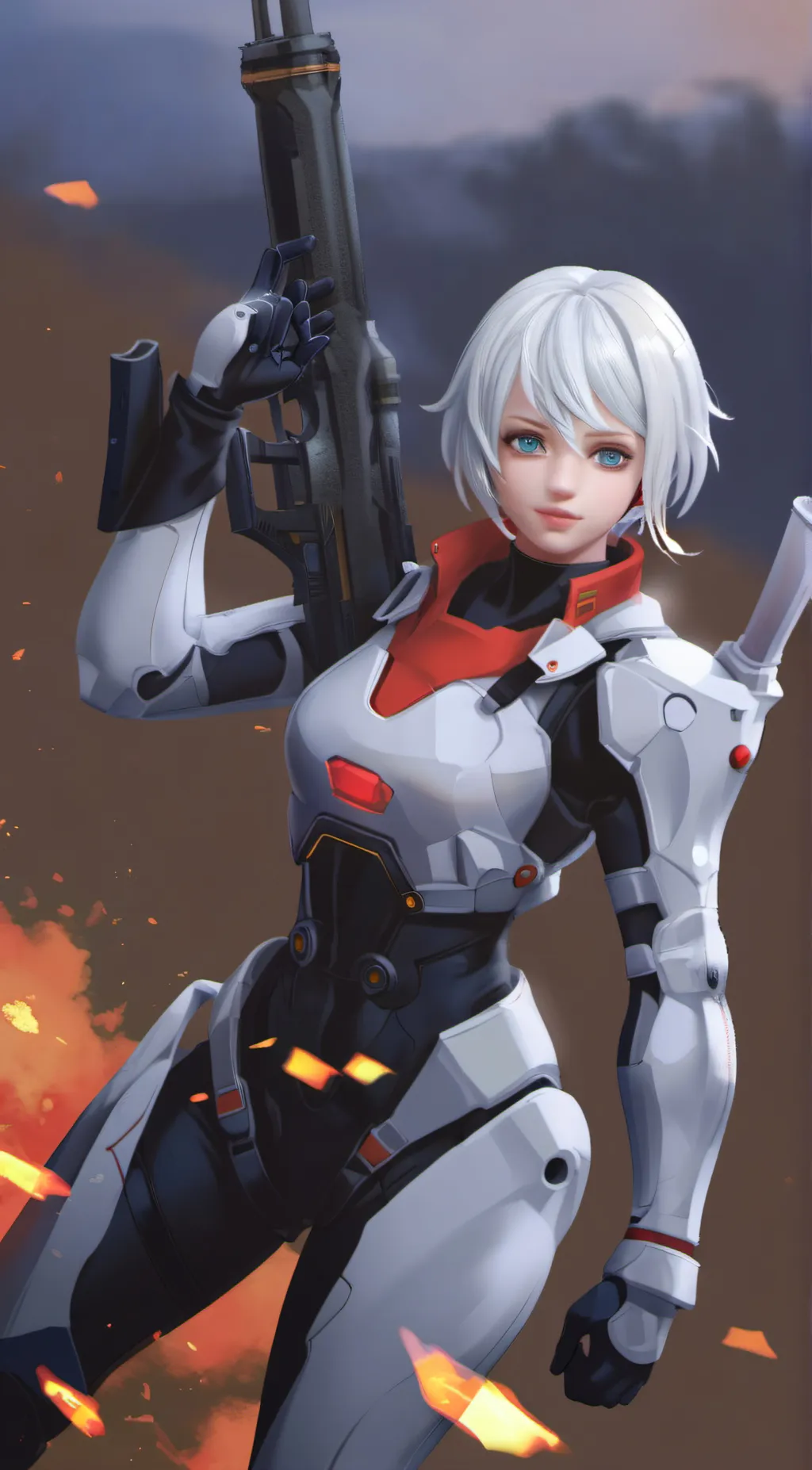 ai character: Beatrix background
