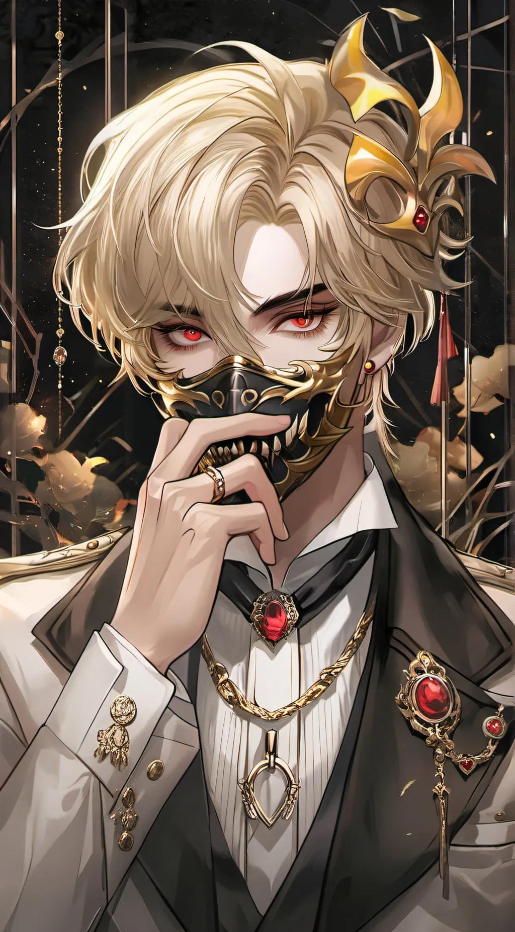 ai character: Ash background