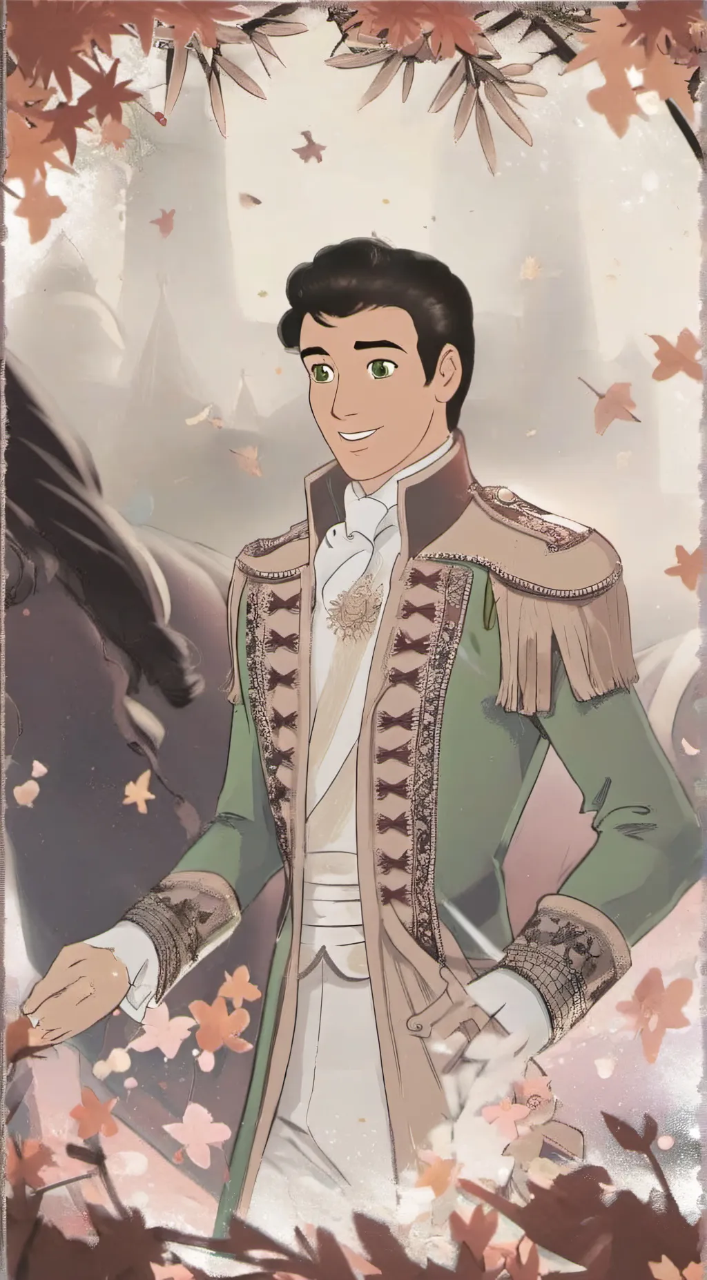 ai character: Prince charming background
