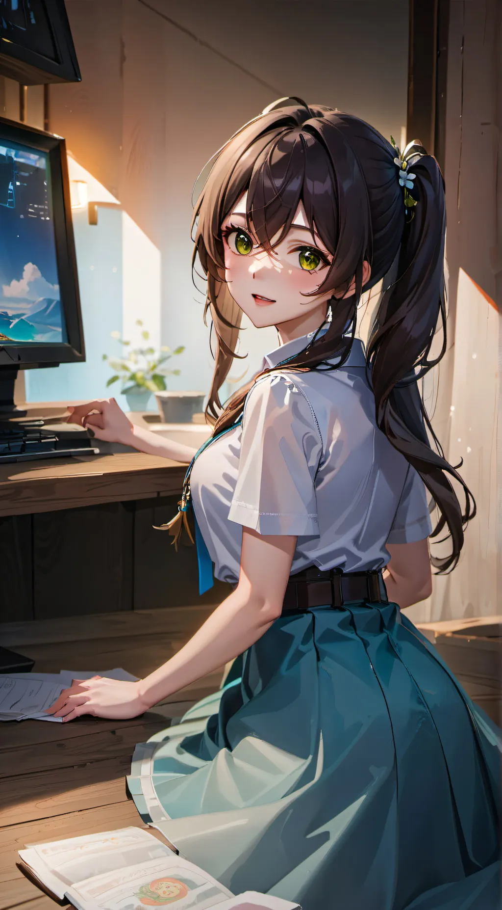 ai character: Roby background