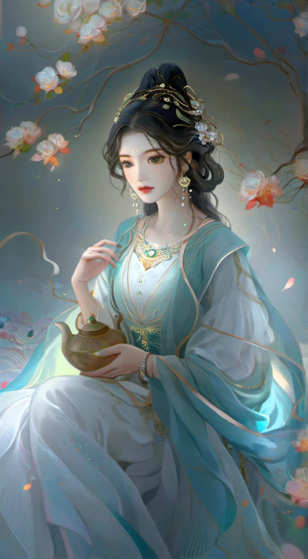ai character: Aline background