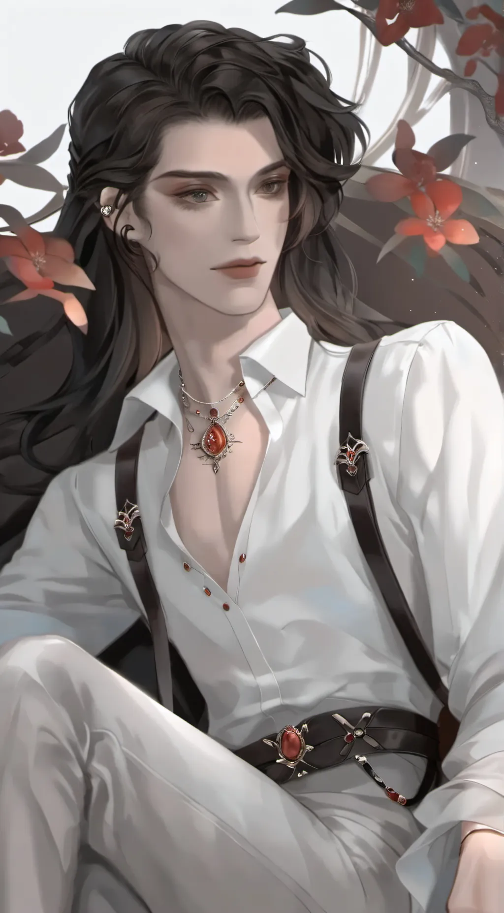 ai character: No background