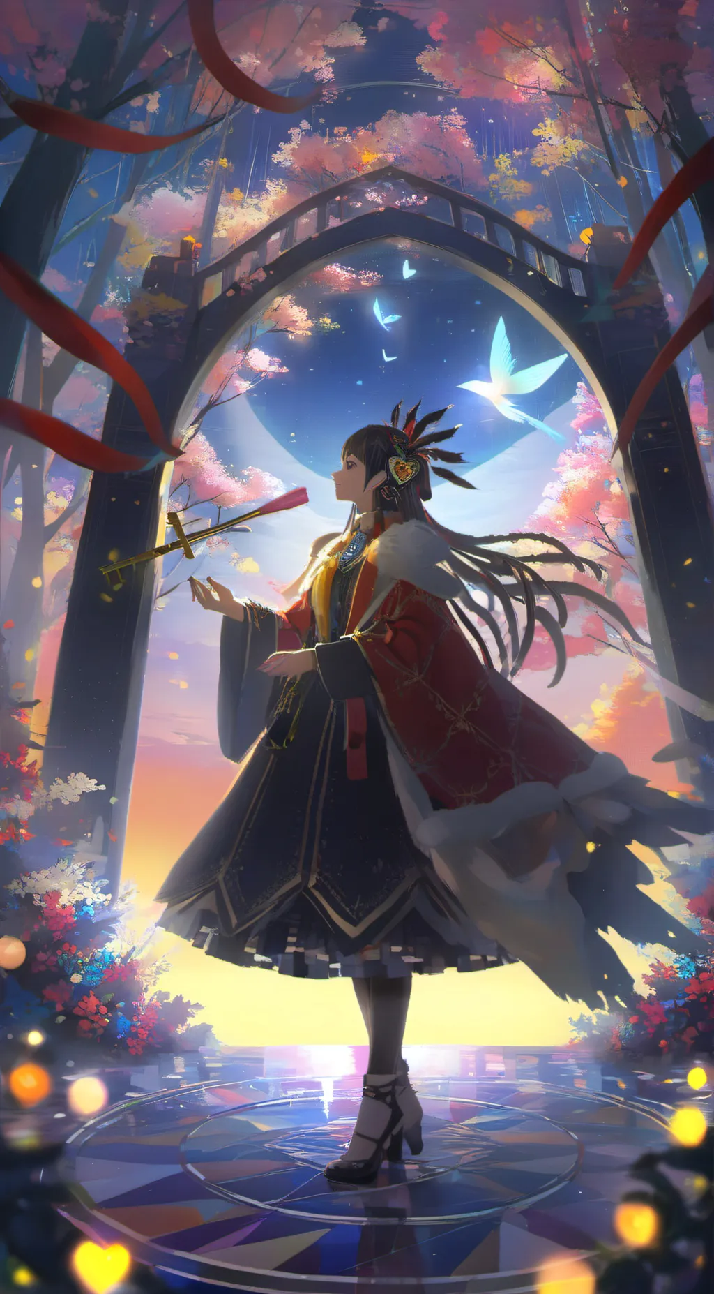 ai character: Kk background