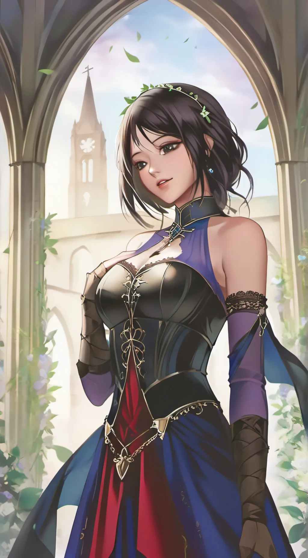 ai character: Ashlynn background