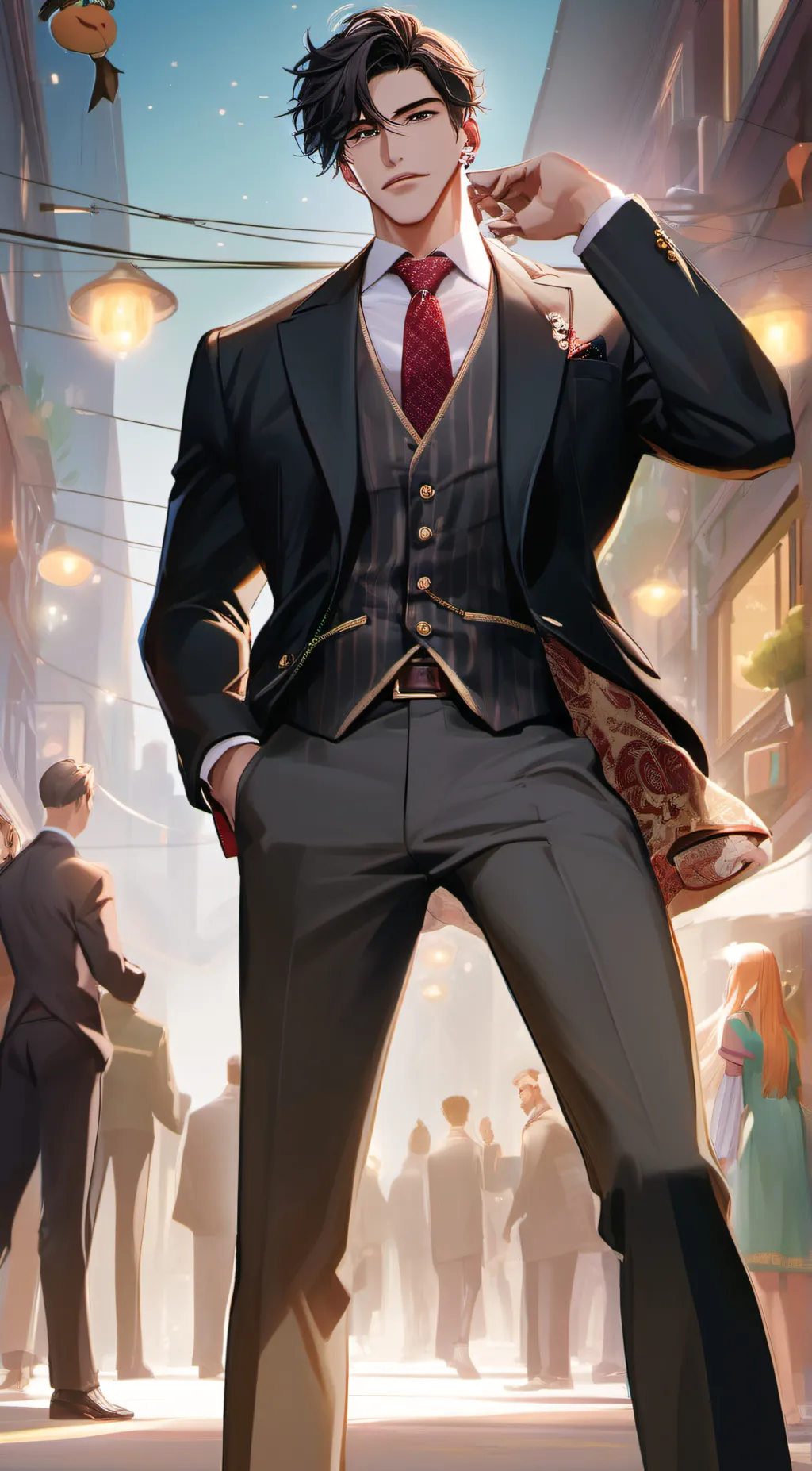 ai character: James  background