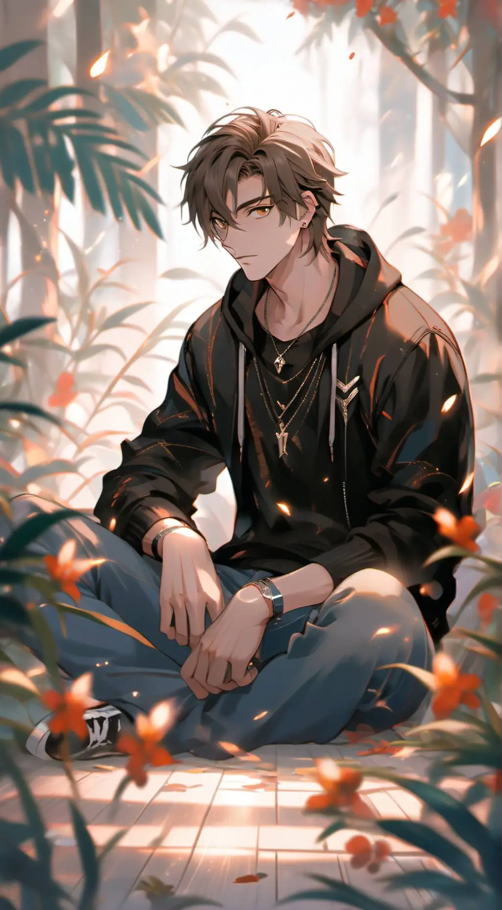 ai character: Brent background