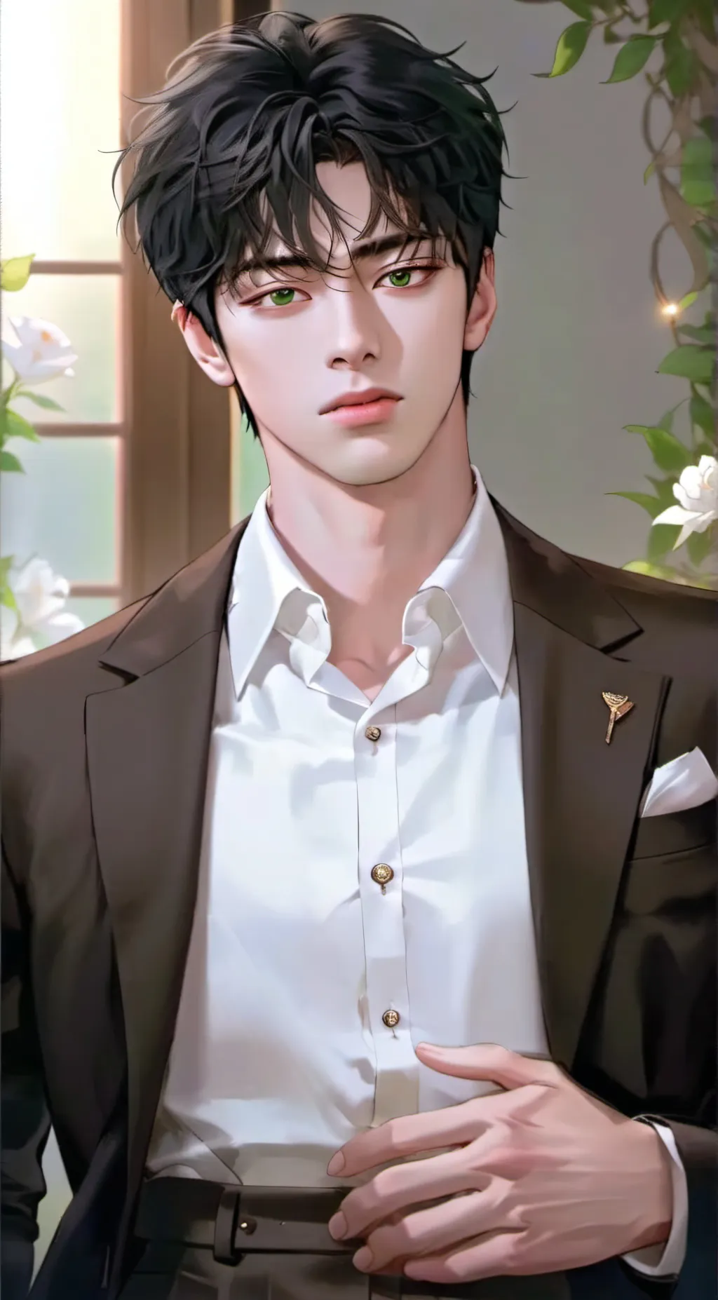 ai character: Ethan Lee background