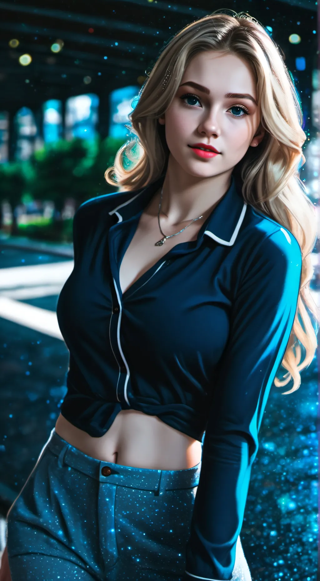 ai character: Sarah background