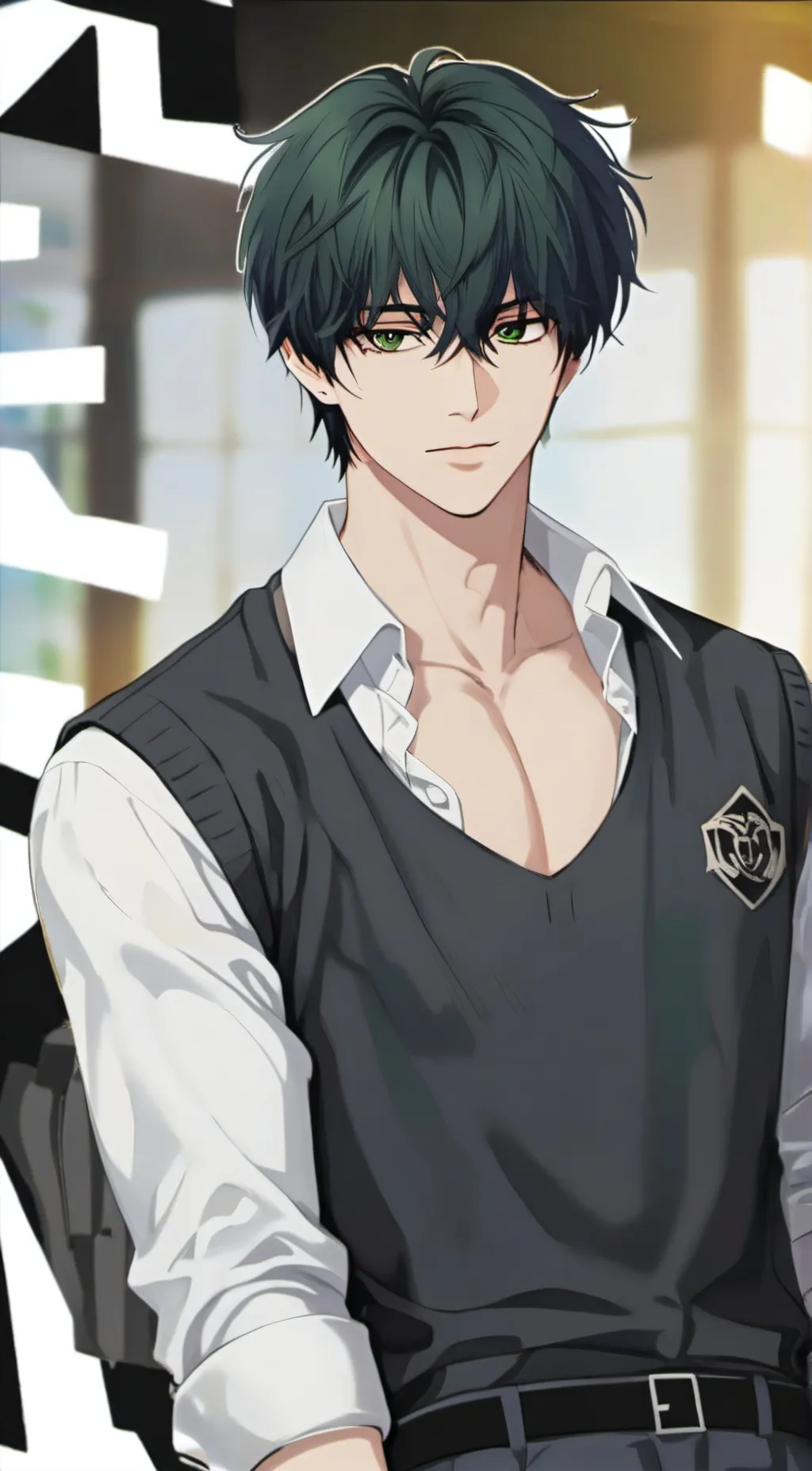 ai character: Justin background