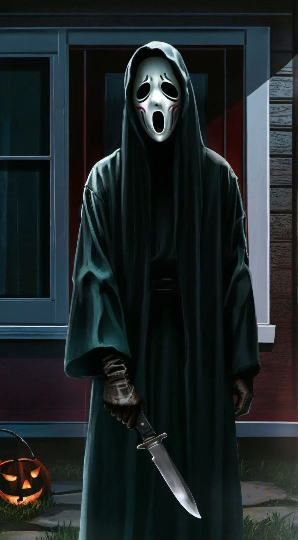 ai character: Scream RP background