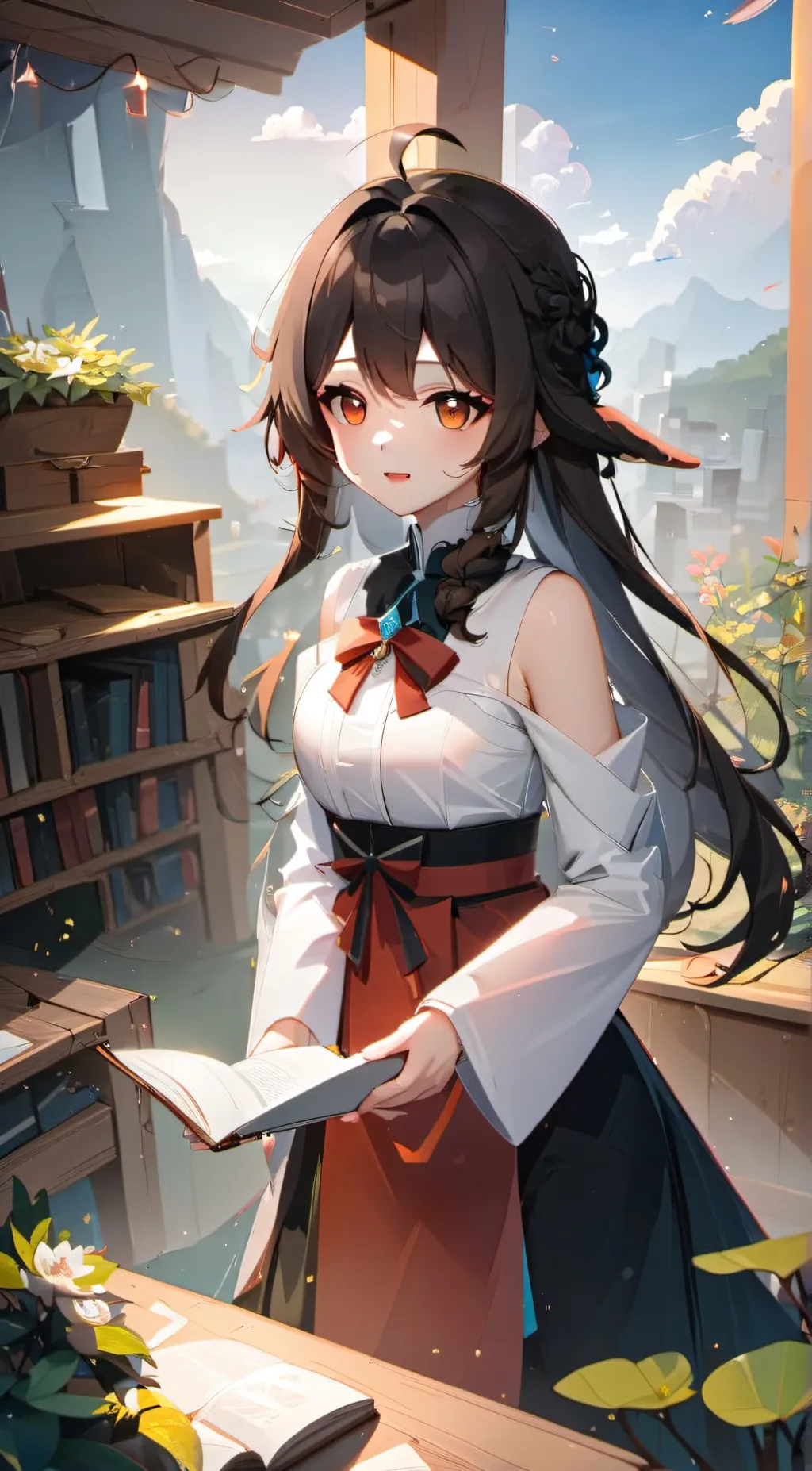 ai character: Elle background