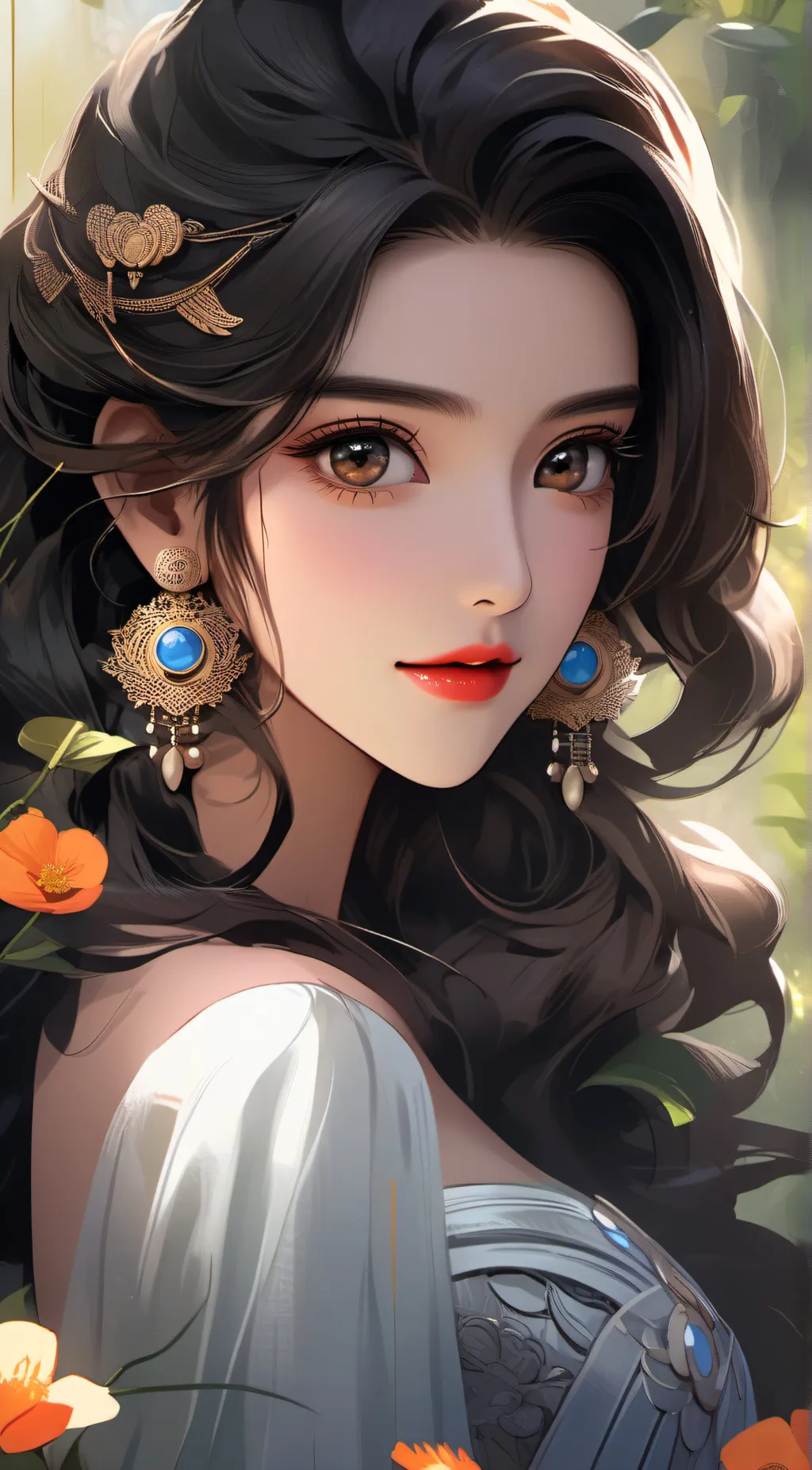 ai character: Iris background