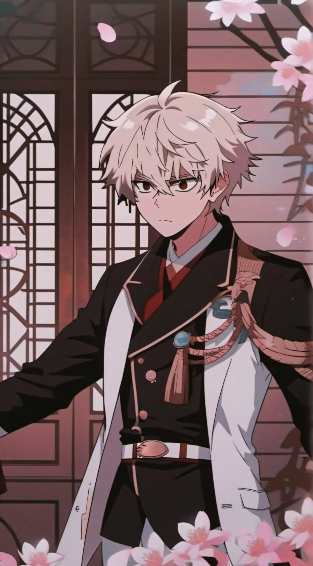 ai character: katsuki bakugo background