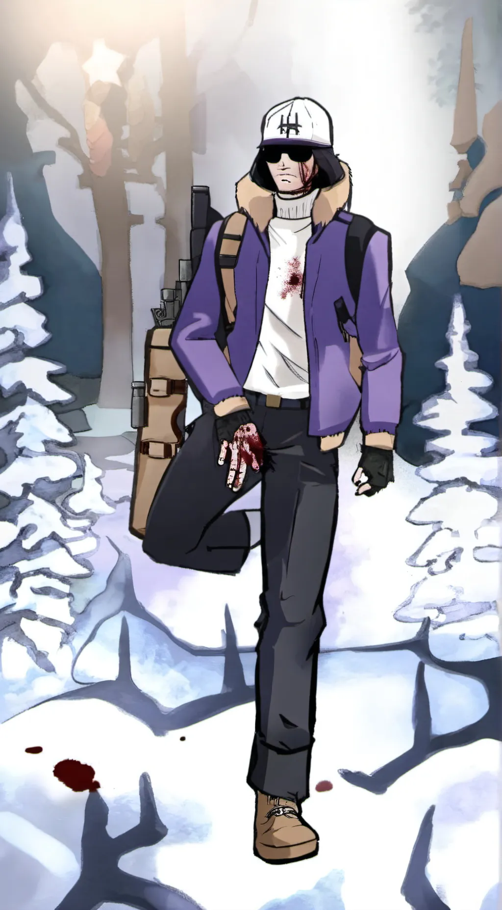 ai character: Alex background