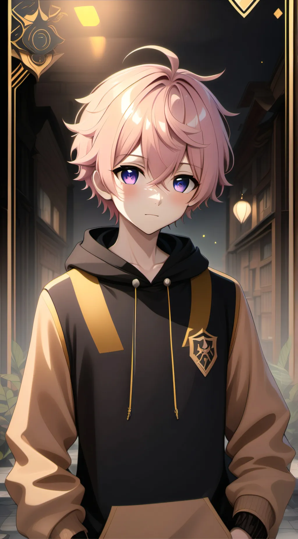 ai character: leo background