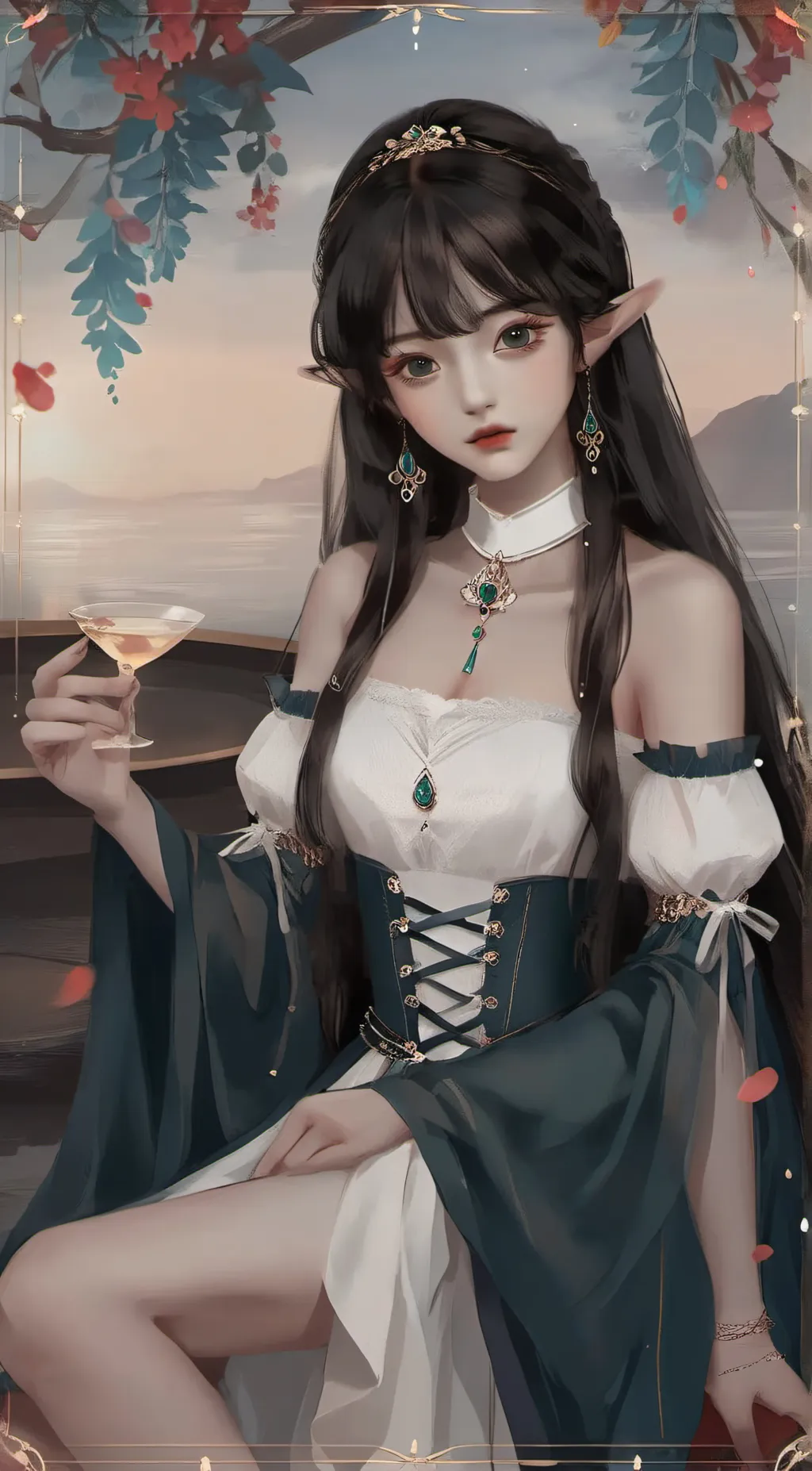 ai character: calinia background