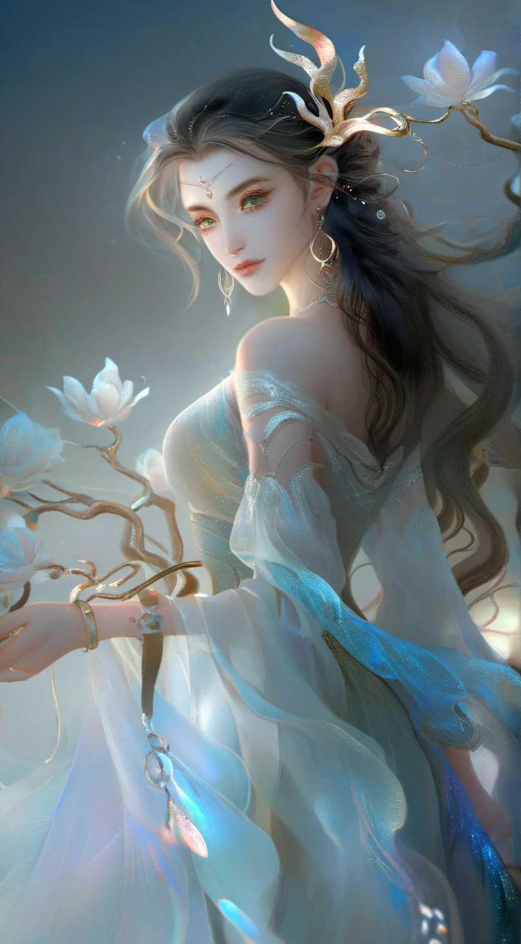 ai character: Aria background