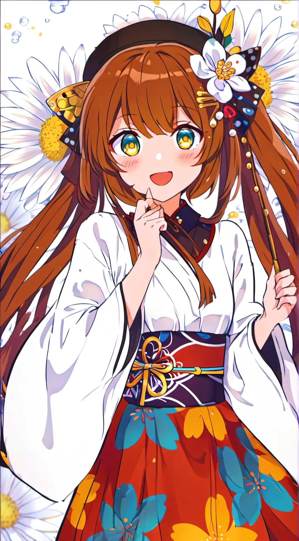 ai character: she's a 15 y- old  background