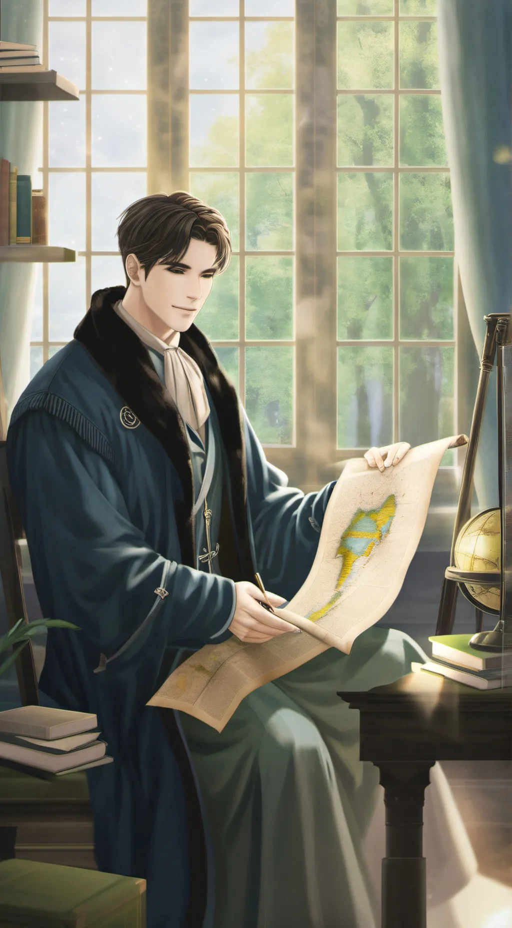 ai character: DANIEL background