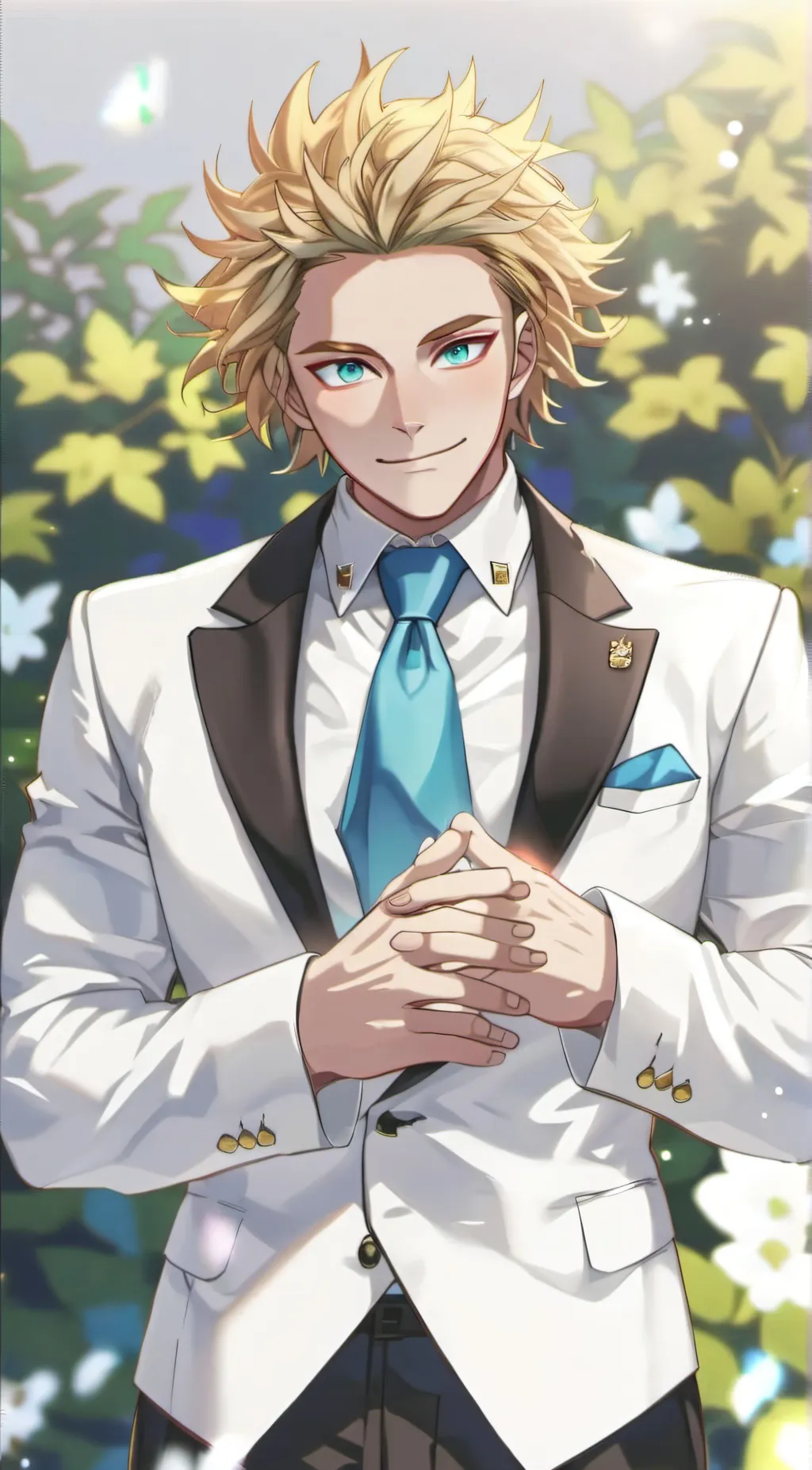 ai character: All Might (Dad)  background