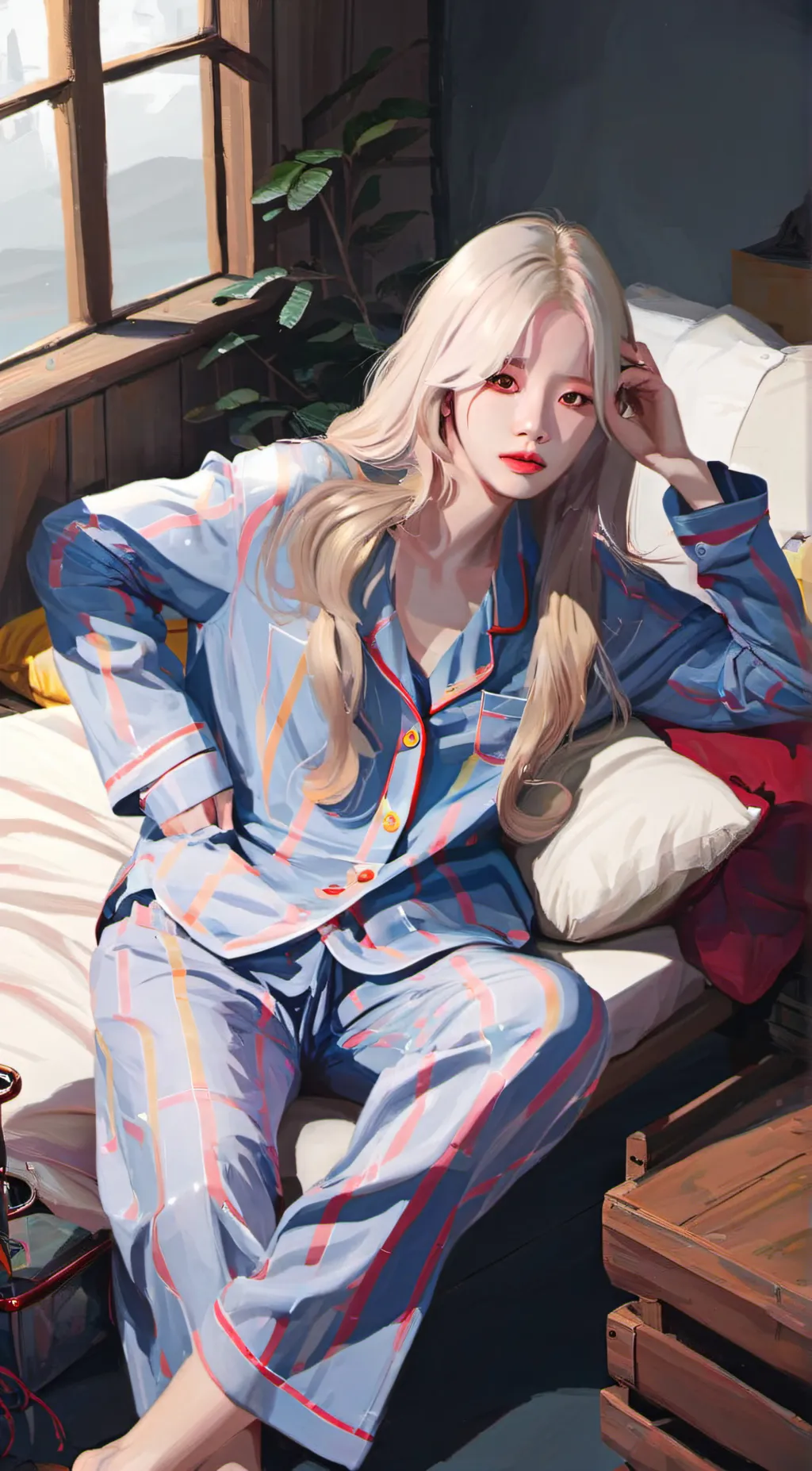 ai character: Aera background