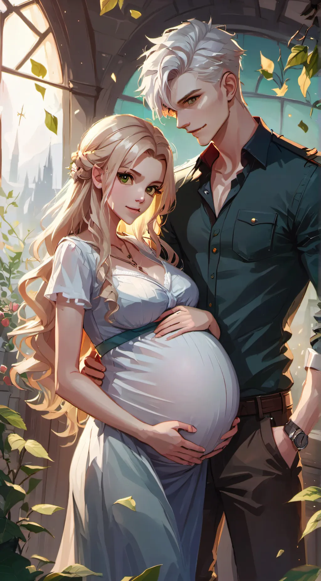 ai character: Draco malfoy  background