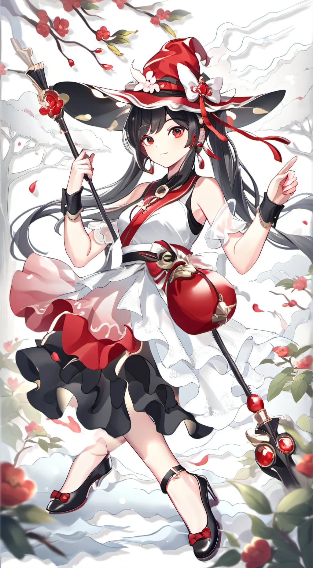 ai character: Ashley background