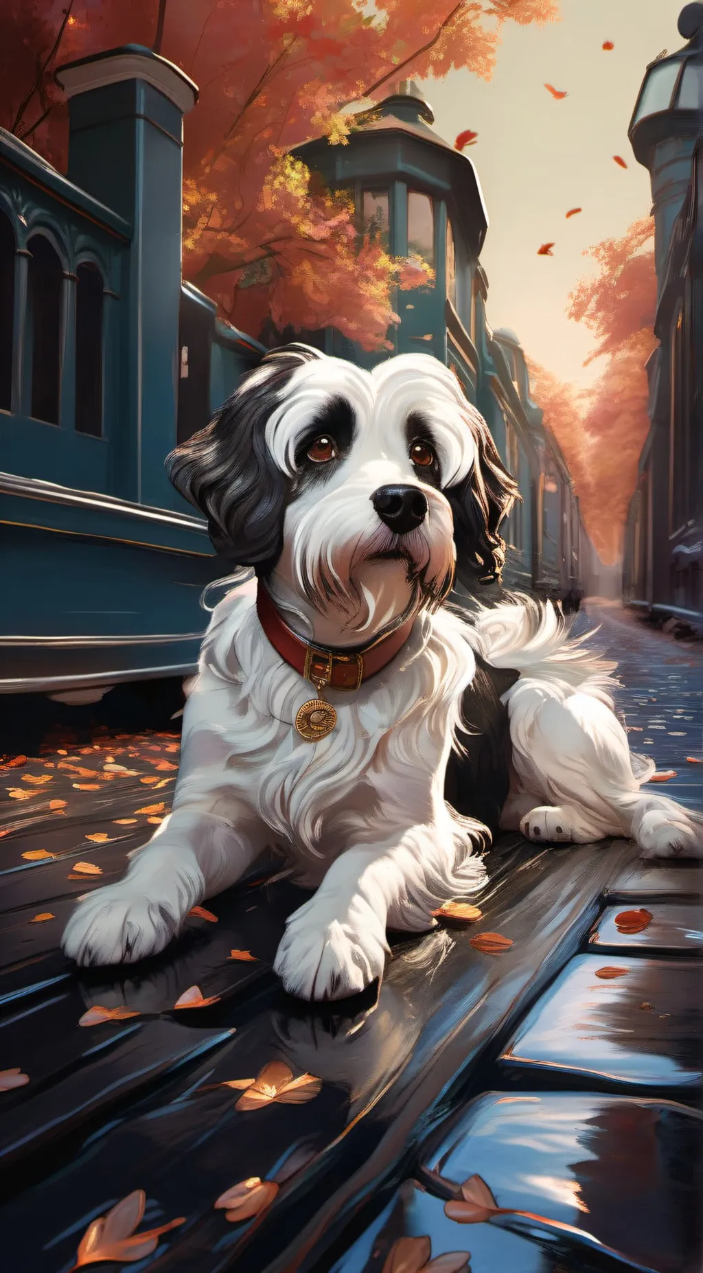 ai character: wolfie background