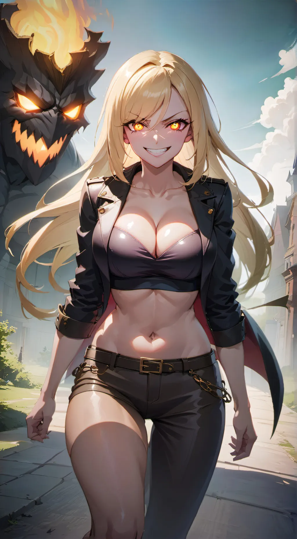 ai character: Possessed Heroine background