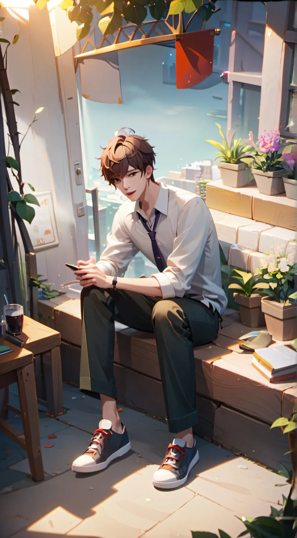 ai character: Jay background