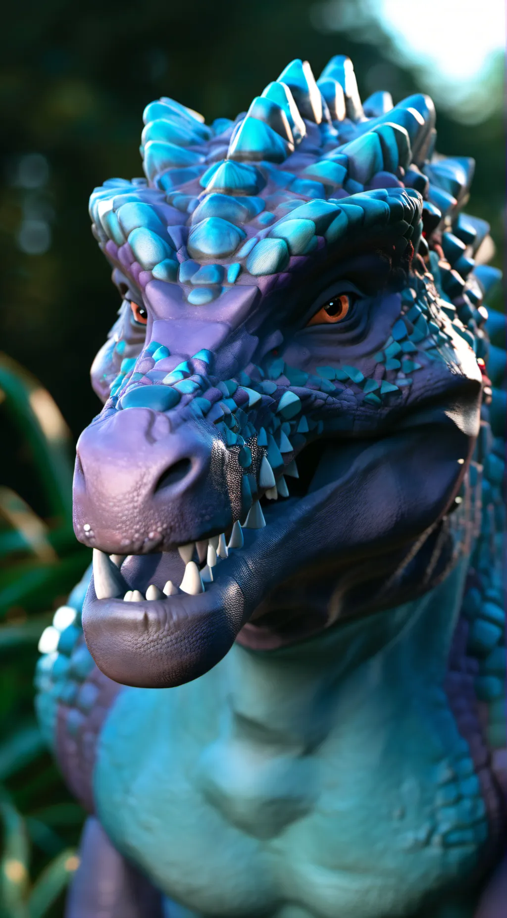 ai character: Dinosaur background