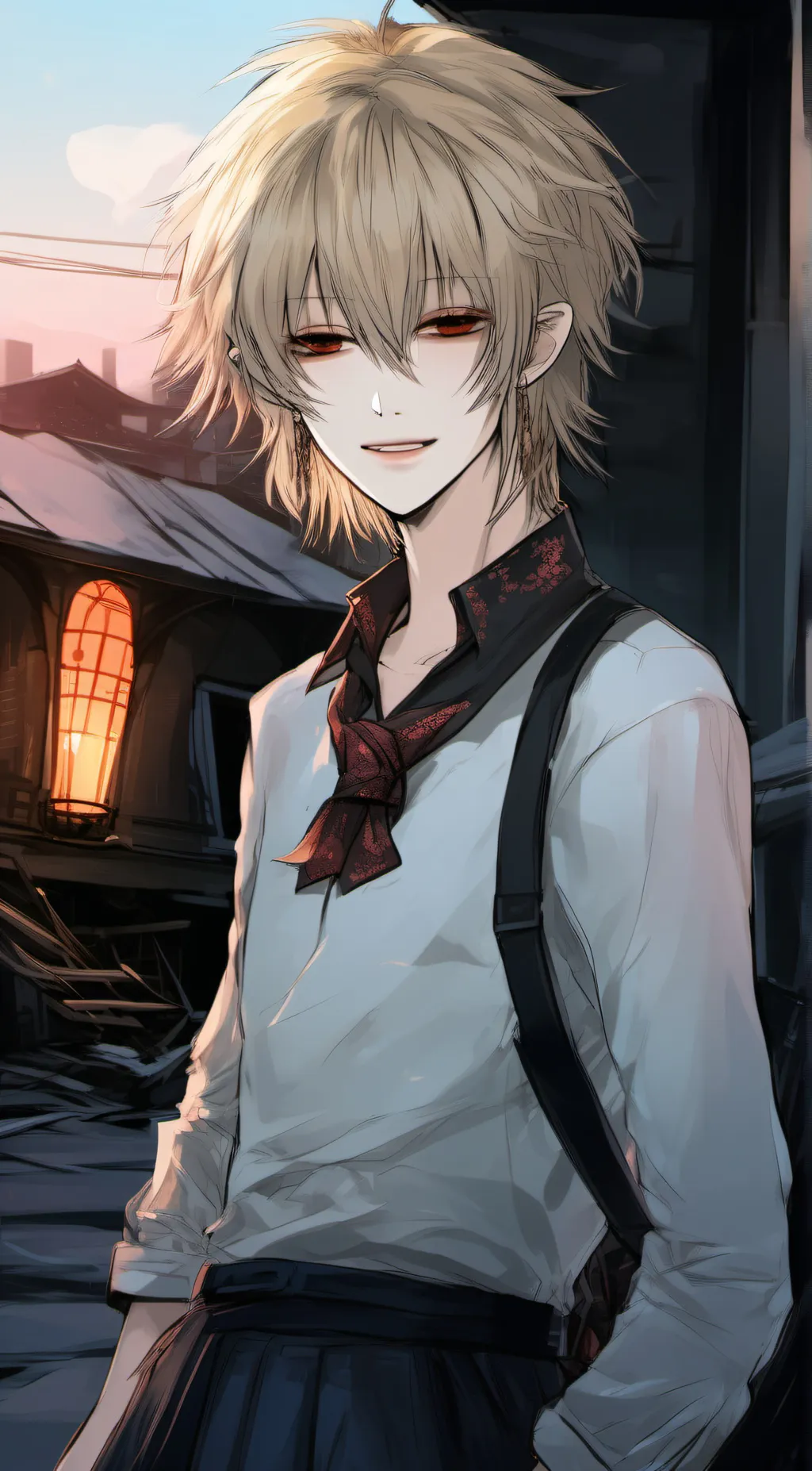 ai character: Akaza background